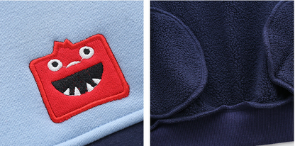 Children's Hooded Jacket and Fleece Sweater | For Boys - # BAAA111210001
