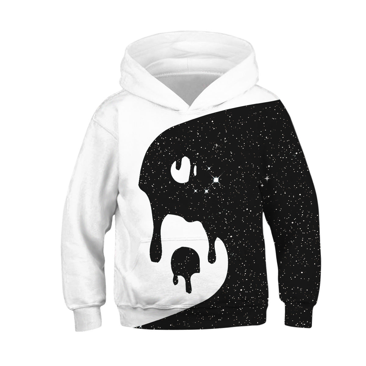 Children's Hooded Long-Sleeved Sweater | With Print - # BOAA13510047 & GIAA23510033