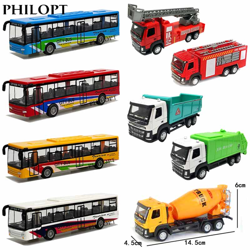 Children's Mini Alloy School Bus Model Toy Car - # BAGE81110042