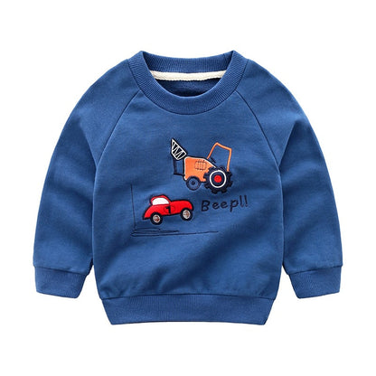 Children's New Style Pure Cotton Sweater Pullover - # GIAA21210013 & BOAA11510025