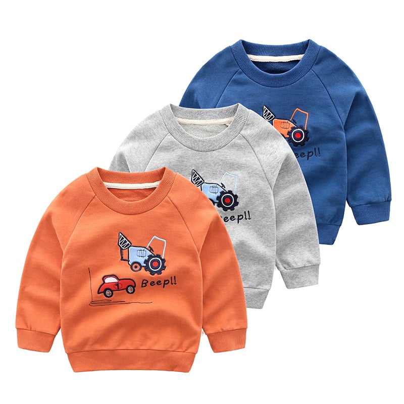 Children's New Style Pure Cotton Sweater Pullover - # GIAA21210013 & BOAA11510025