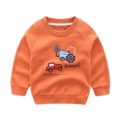Children's New Style Pure Cotton Sweater Pullover - # GIAA21210013 & BOAA11510025