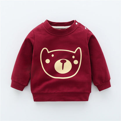 Children's Sweatshirt Clothing for Spring and Autumn - # GIAA21510016 & BOAA11510035 & BAAA111410002