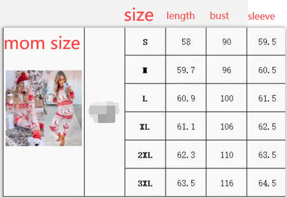 Christmas Pajamas Fall Family Set - # BOAA12710003