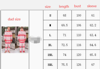 Christmas Pajamas Fall Family Set - # BOAA13710002