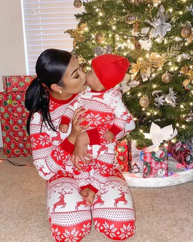 Christmas Pajamas Fall Family Set - # BOAA13710002