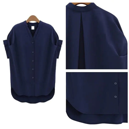 CLASSIC Shirt With Accordion Sleeves - # WOAA21510008-PRG