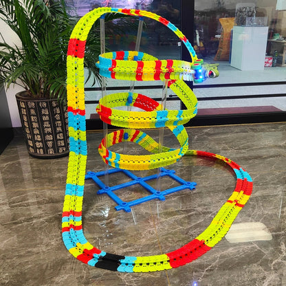 Climbing Anti Gravity Rail Car Toys - # BOT&G51710001