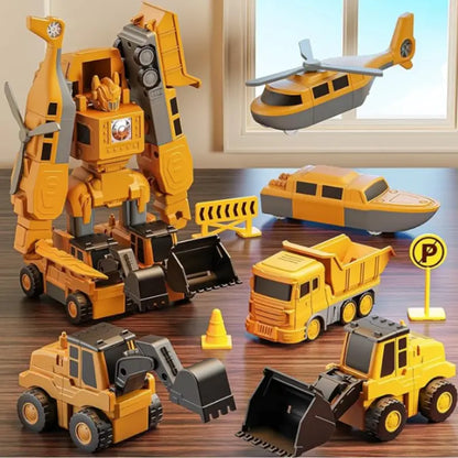 Constructo | DIY Magnetic Engineering Vehicle & Robot Toy for Kids - # BOT&G21910005