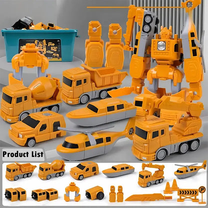 Constructo | DIY Magnetic Engineering Vehicle & Robot Toy for Kids - # BOT&G21910005