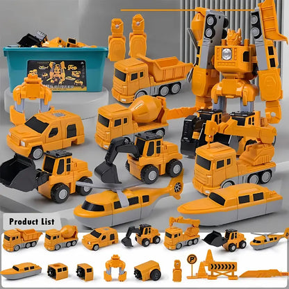 Constructo | DIY Magnetic Engineering Vehicle & Robot Toy for Kids - # BOT&G21910005