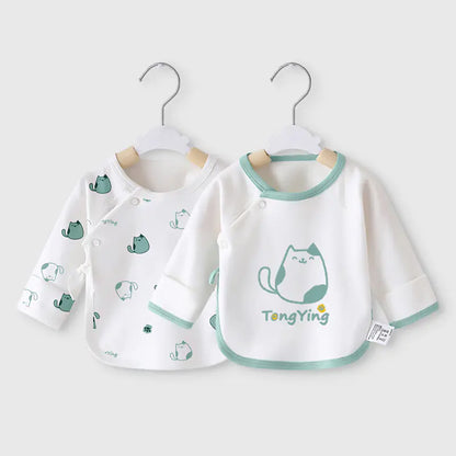 Cotton Half-Back Outfit for Newborns (0-2 Months) - # BAAA71710004