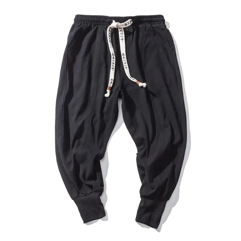 Cotton Linen Harem Pants for Boys and Men - # BOAA13410010