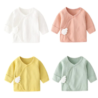 Cotton Summer T-Shirts for Newborn Baby Boys and Girls - # BAAA1111010003