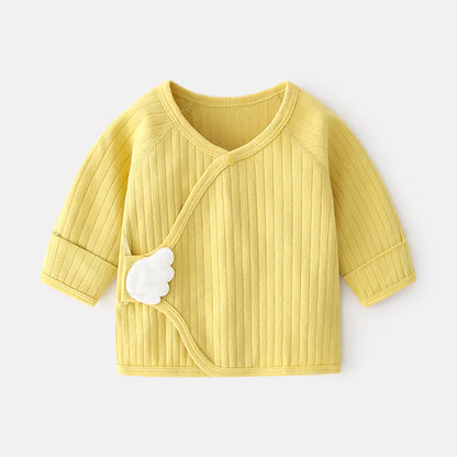 Cotton Summer T-Shirts for Newborn Baby Boys and Girls - # BAAA1111010003