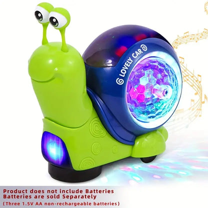 Crawling Snail & Crab Baby Toys | With Lights & Music - # BAGE81110024