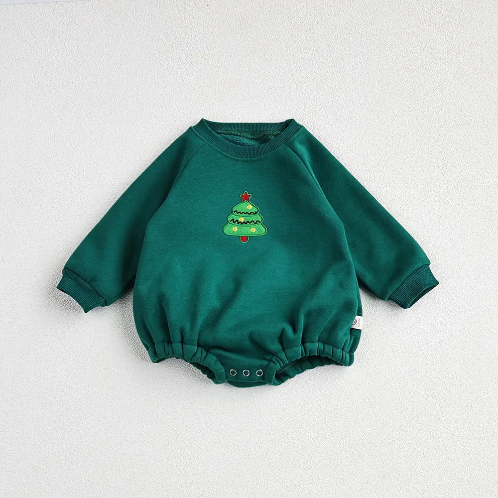 CuddleJoy Christmas Baby Bodysuits: Snuggly Style - # BOAA111010012