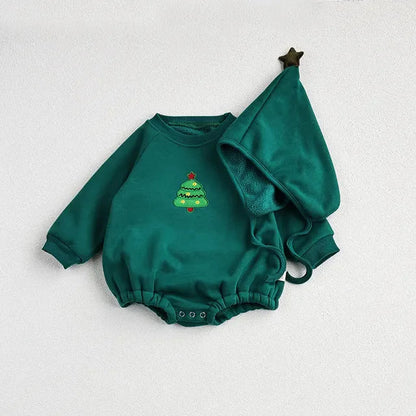 CuddleJoy Christmas Baby Bodysuits: Snuggly Style - # BOAA111010012