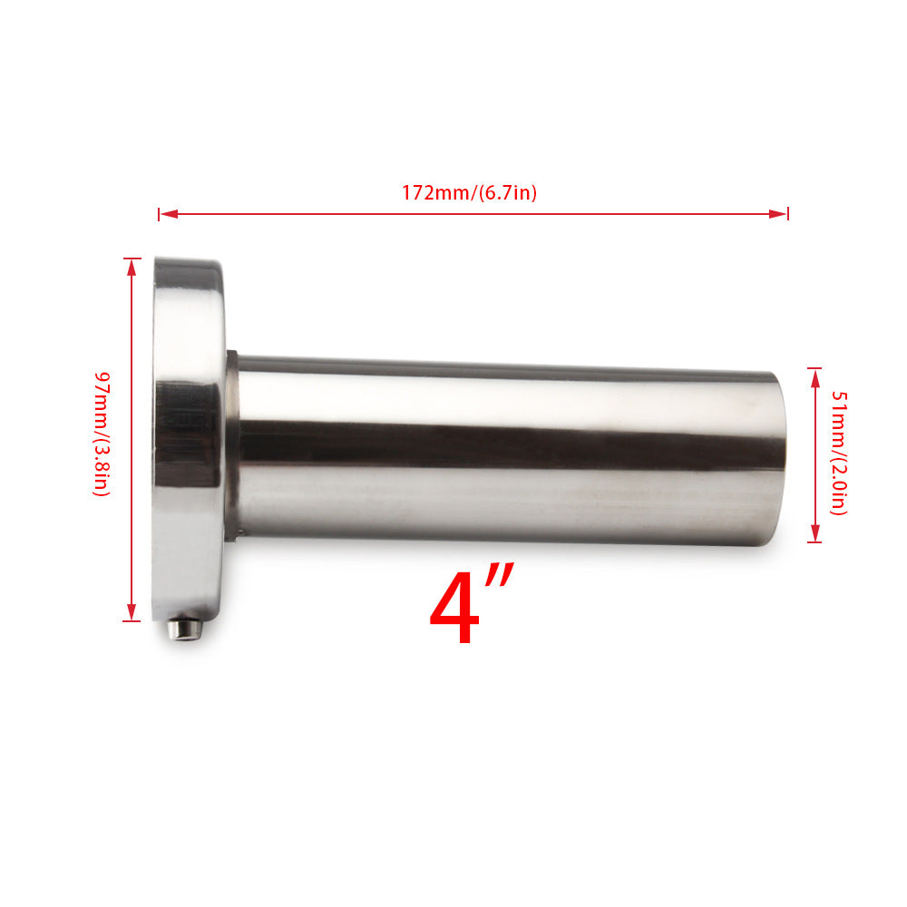 Car Universal Exhaust Pipe Silencer Adjustable 304 Stainless Steel