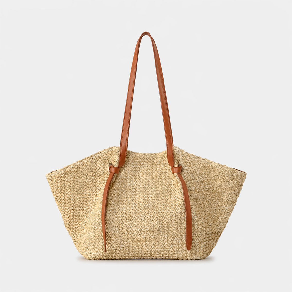 Casual Large-capacity Straw Tote Shoulder Bag