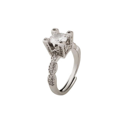 Ring Internet-celebrity Chic Versatile British-style Hand Jewelry