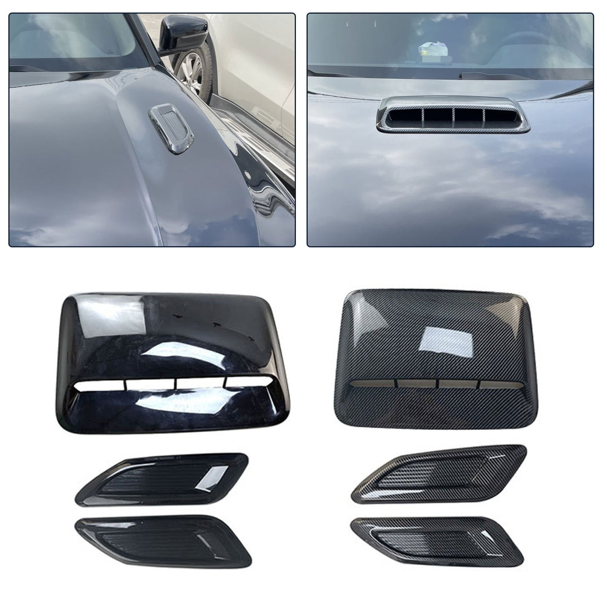 Car Airscoop Shroud Air Vent Engine Cover Decorative Cover