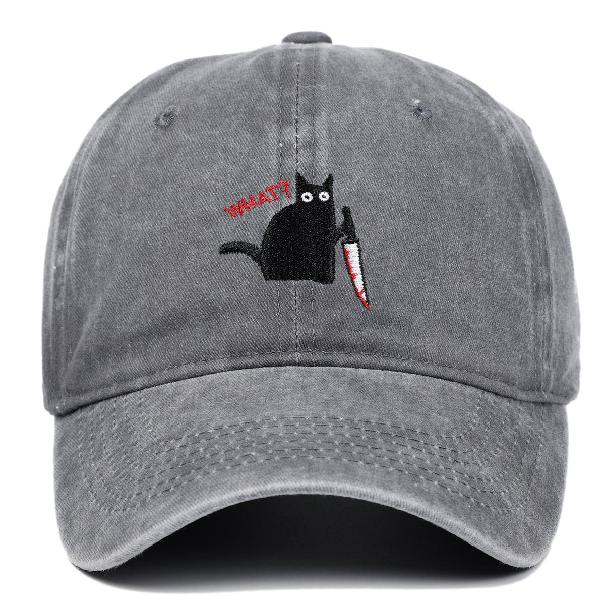Cotton Worn Looking Washed-out Baseball Cap