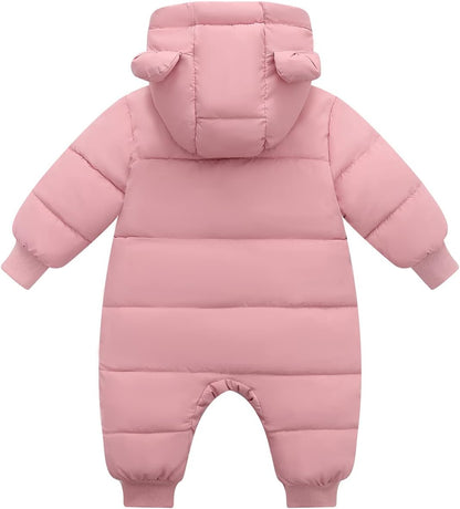 Baby Boy Snowsuit Newborn Girl Winter Coat Toddler Jacket Clothes