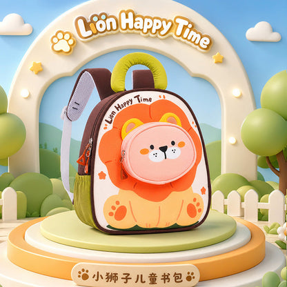 New Cartoon Childrens School Bag Lightweight And Cute For Girls