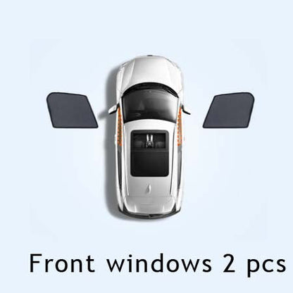 Glass Front Sunshade Privacy Car Curtain
