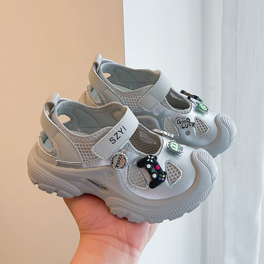Kids' Mesh Mary Jane Sneakers