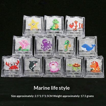 LED Colorful Sensing Flashing Ice Cube Light