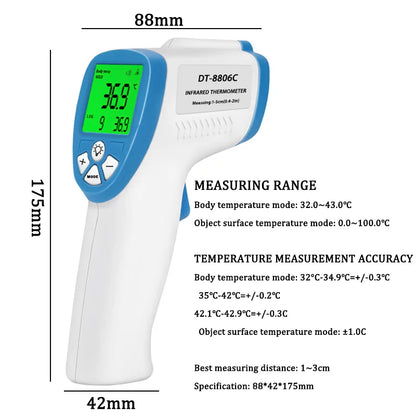 Digital Infrared Forehead Thermometer - # BAGE61110004