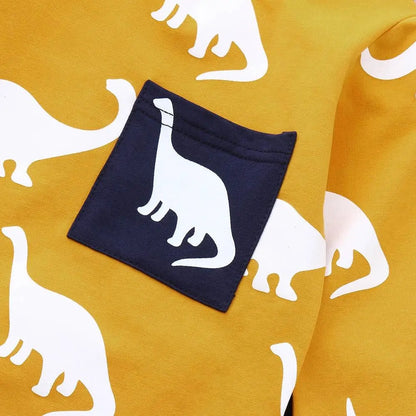 Dinosaur Shirts Set | For Boys & Girls Kids - # BOAA11310006 & BAAA71710025