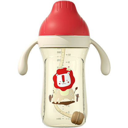 Dual-purpose Baby Bottle | With Anti-flatulence Straw Cup - # BAGE21810009