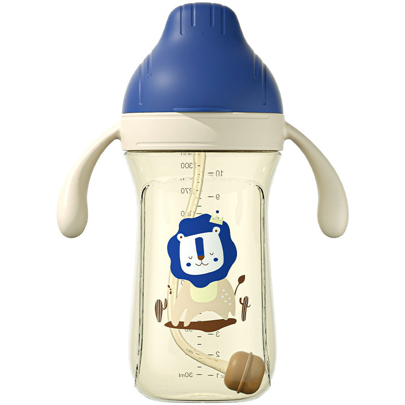 Dual-purpose Baby Bottle | With Anti-flatulence Straw Cup - # BAGE21810009