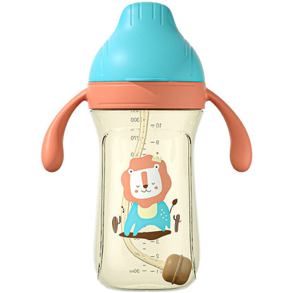 Dual-purpose Baby Bottle | With Anti-flatulence Straw Cup - # BAGE21810009