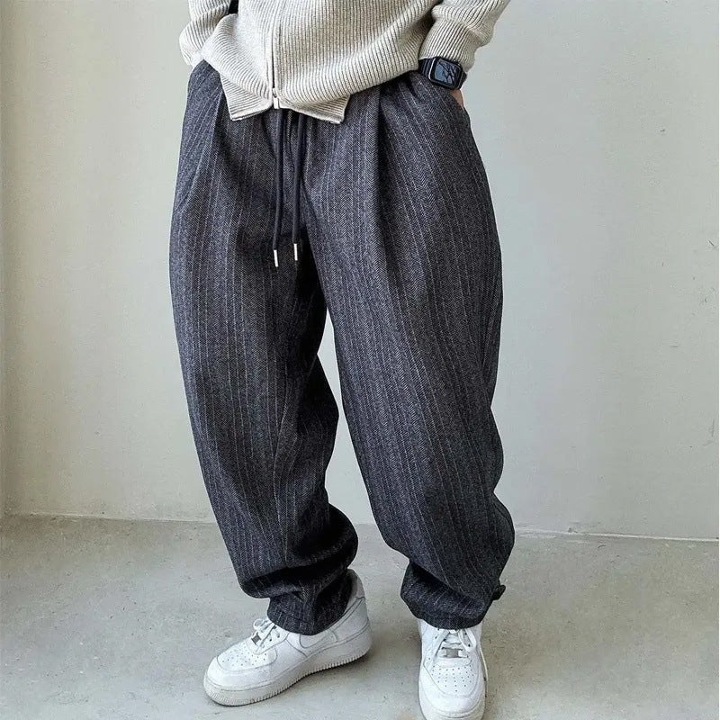Loose Casual Fashion Brand Wide-leg Harem Pants