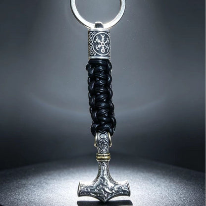 New Retro Pendant Keychain Hand-woven