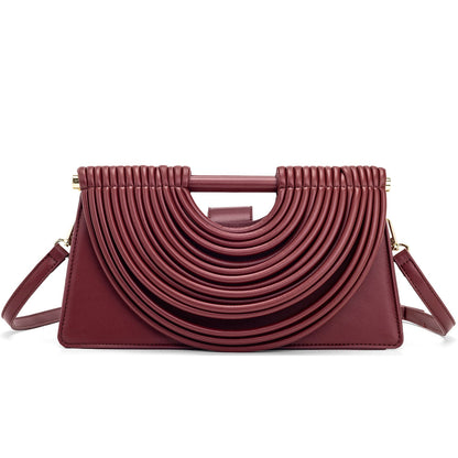 Handcrafted Knotted Woven Noodle-shaped Tote Bag