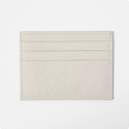 A Simple, Practical, And Exquisite One-piece Card Holder Made Of Top-grain Cowhide.