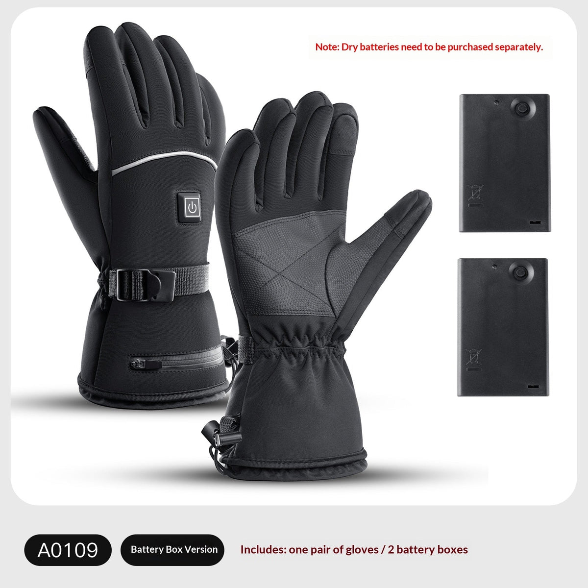 Warm Winter Outdoor Sports Gloves For Cycling And Skiing