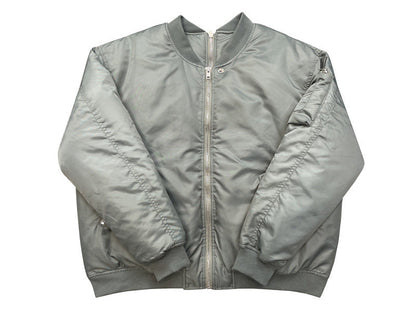 American-style High-street Loose-fit Solid-color Streetwear Bomber Jacket