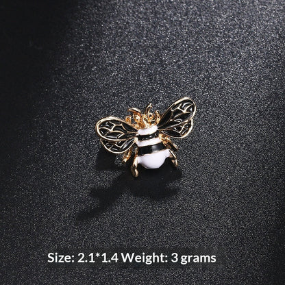 Cute Animal New Style Oil-Drop Bee Brooch