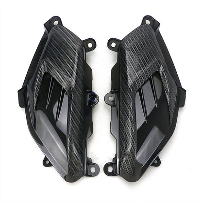 NMAX155 Side Lamp Refitted With LED Carbon Fiber Decoration