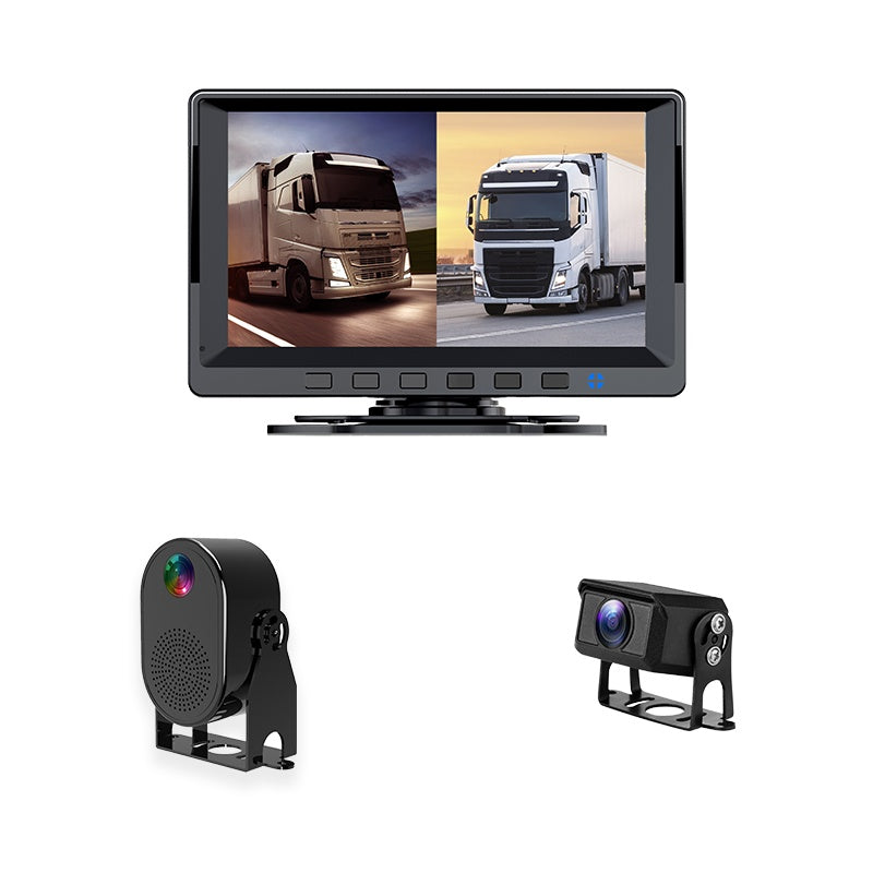 7 Inch 2-Channel All-in-One MmWave Sensor System Vehicle Monitoring System