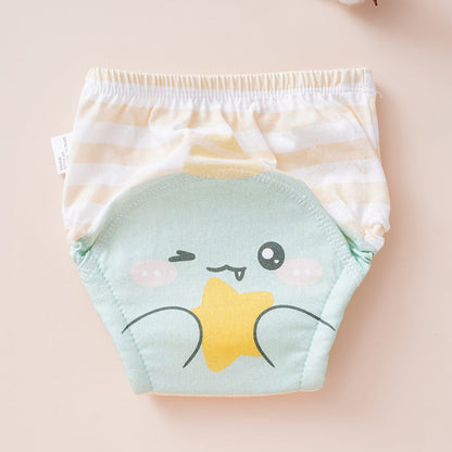 Baby's Diaper Underwear Pure Cotton Washable Ring Baby Diapers