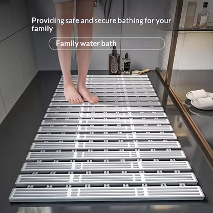 Bamboo-Strand Drainage Bathroom Non-Slip Mat