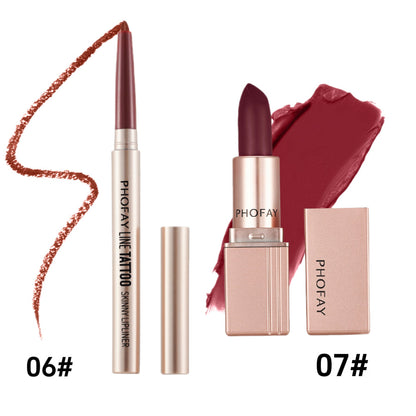PHOFAY Matte Lipstick