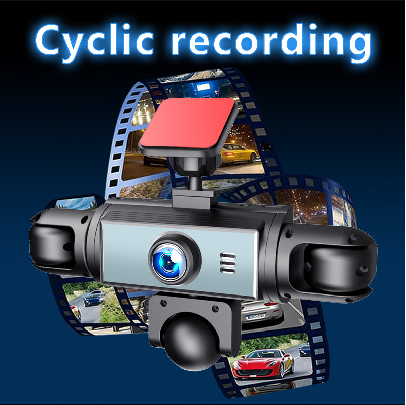 Five Camera Driving Recorder, 1080P High-definition Night Vision, Mobile App For Viewing Videos